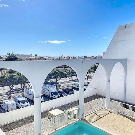 3319-Appartement A 200M De La Plage Le Barcarès Exterior foto